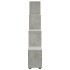 Estantería forma de escalera madera contrachapada gris