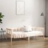 Sofá cama sin colchón madera maciza de pino 80x200