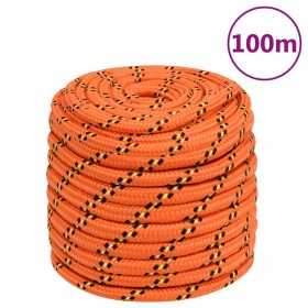 Cuerda de barco polipropileno naranja 18 mm 100