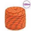 Cuerda de barco polipropileno naranja 18 mm 100 m