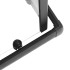 Cabina de ducha ESG semiesmerilado negro 80x70x180