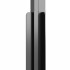 Cabina de ducha ESG semiesmerilado negro 80x70x180