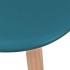 Sillas de comedor 6 unidades plástico