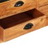 Estantería de 4 niveles 6 cajones madera de mango 122x36x181