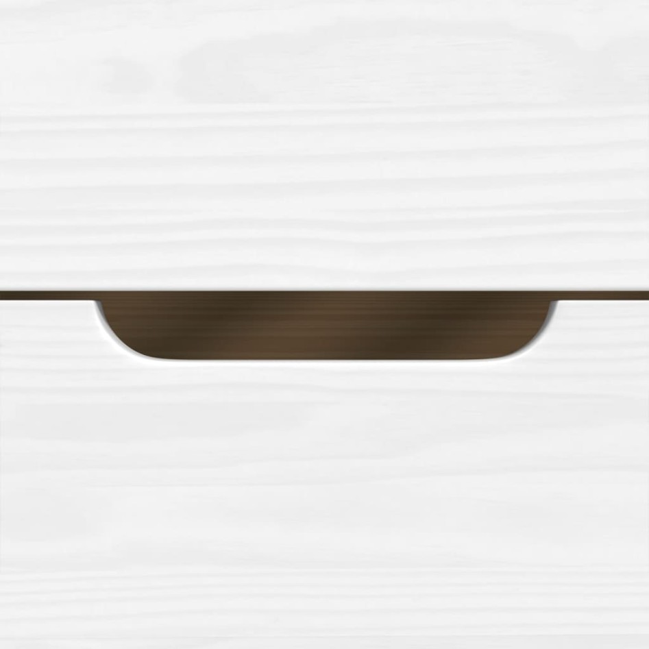 Sofá cama con 5 cajones madera maciza pino blanca IRUN