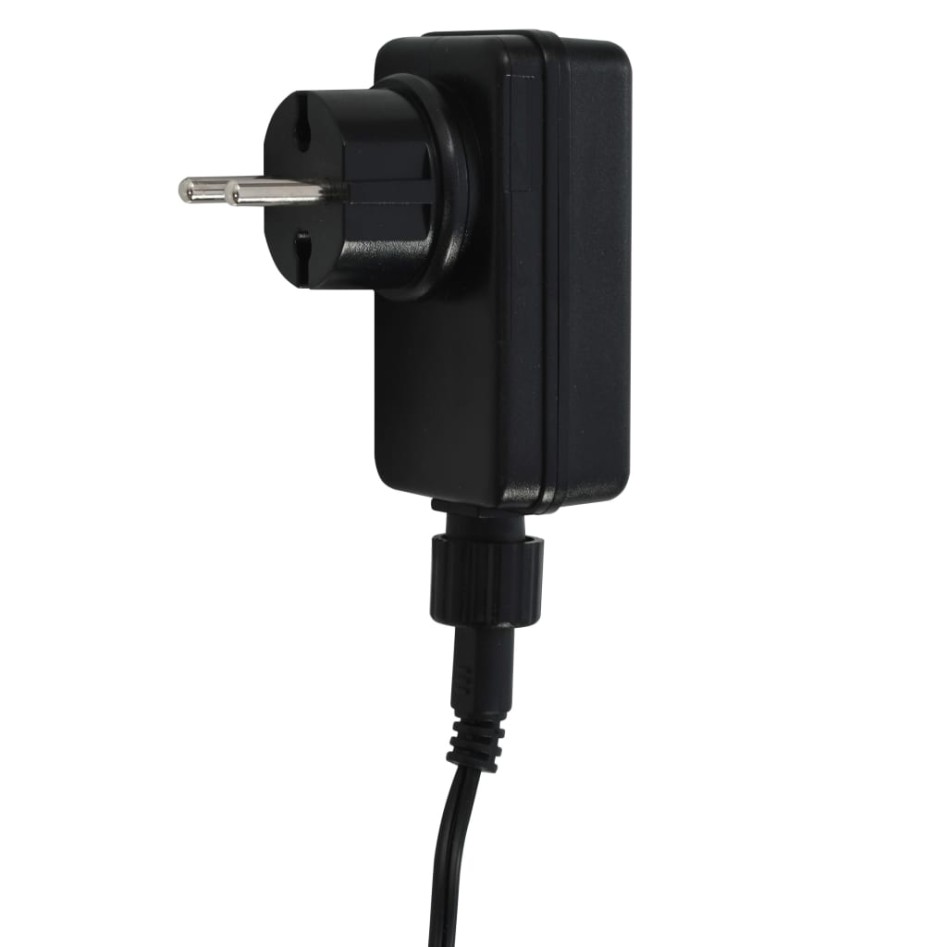 Fuente cascada esfera con LEDs de jardín acero inoxidable 40