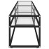 Mueble para TV vidrio templado transparente 200x40x40,5