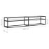 Mueble para TV vidrio templado transparente 200x40x40,5