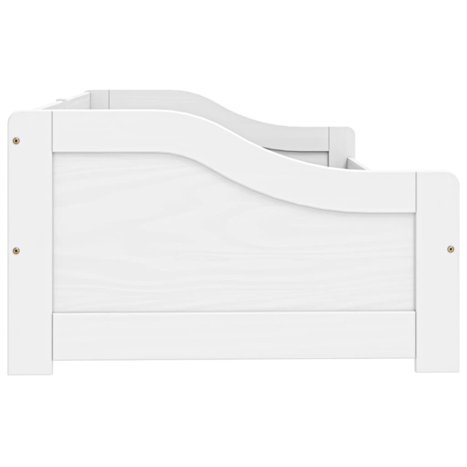 Sofá cama con 2 cajones madera maciza pino blanca IRUN