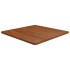 Tablero de mesa cuadrada madera roble marrón oscuro