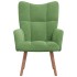 Sillón de relax de terciopelo verde