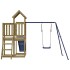 Parque infantil de exterior madera de pino