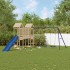 Parque infantil de exterior madera maciza de