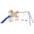 Parque infantil de exterior madera maciza de