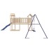 Parque infantil de exterior madera maciza de
