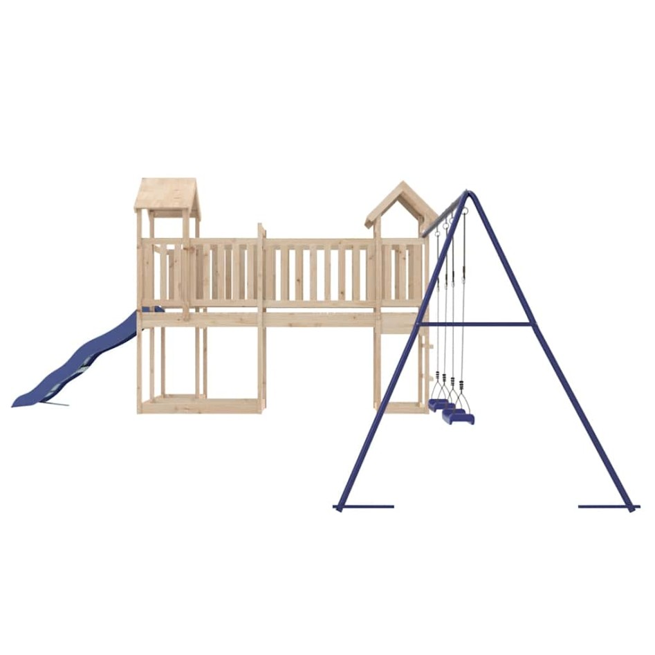 Parque infantil de exterior madera maciza de