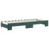 Sofá cama nido terciopelo verde oscuro 80x200