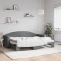 Sofá cama nido tela gris oscuro 80x200