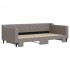 Sofá cama nido tela gris taupe 100x200