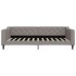 Sofá cama nido tela gris taupe 100x200