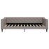 Sofá cama nido tela gris taupe 90x200