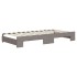 Sofá cama nido tela gris taupe 90x200