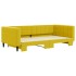 Sofá cama nido terciopelo amarillo 100x200