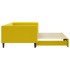 Sofá cama nido terciopelo amarillo 100x200