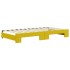 Sofá cama nido terciopelo amarillo 100x200