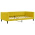 Sofá cama nido terciopelo amarillo 100x200