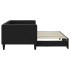 Sofá cama nido tela negro 80x200