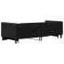 Sofá cama nido tela negro 80x200