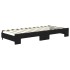 Sofá cama nido tela negro 80x200