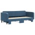 Sofá cama nido terciopelo azul 90x200