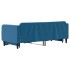 Sofá cama nido terciopelo azul 90x200