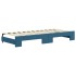 Sofá cama nido terciopelo azul 80x200