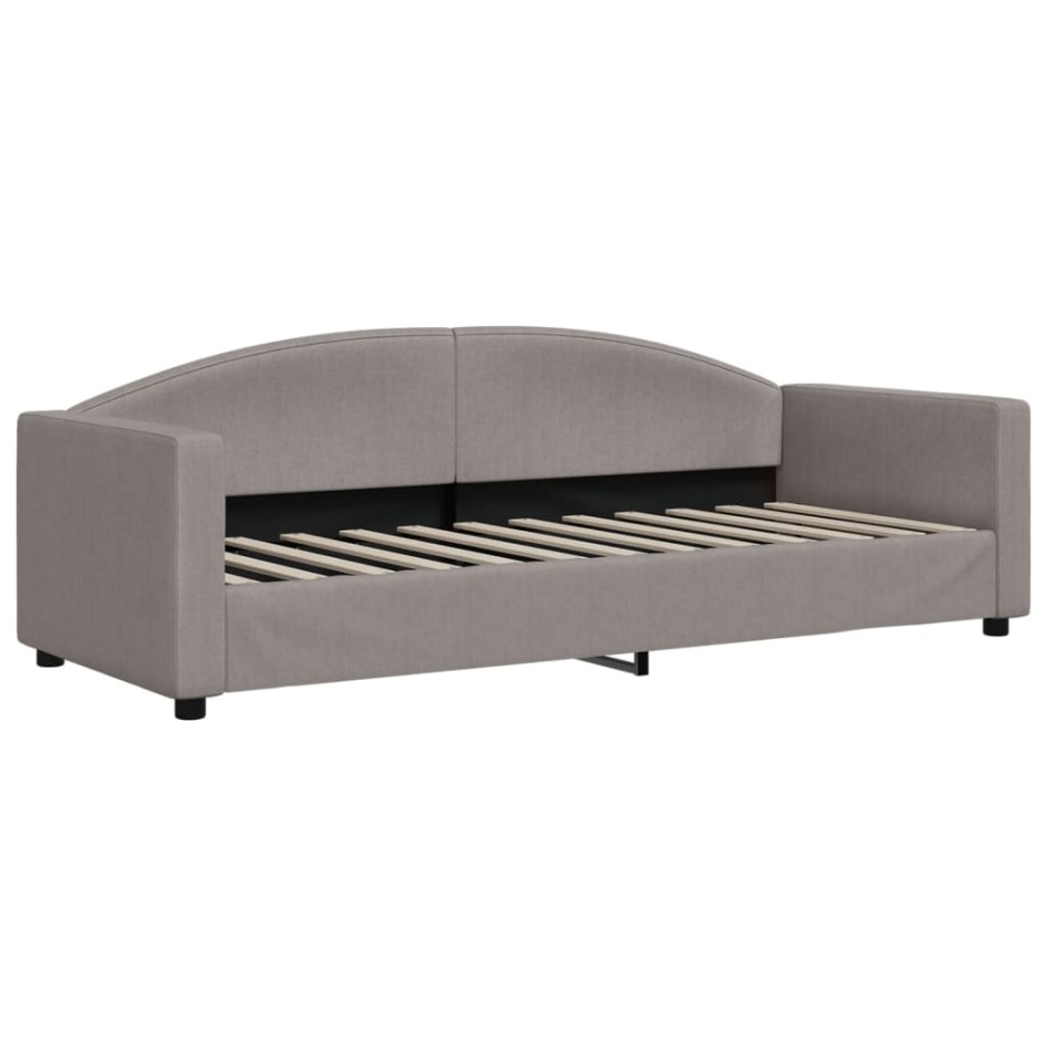 Sofá cama nido tela gris taupe 80x200