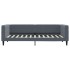 Sofá cama nido terciopelo gris oscuro 90x200
