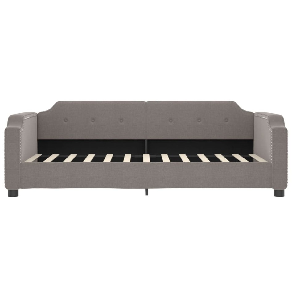 Sofá cama nido tela gris taupe 90x200