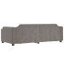 Sofá cama nido tela gris taupe 90x200