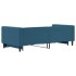 Sofá cama nido terciopelo azul 90x200