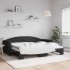 Sofá cama nido tela negro 90x200