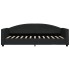 Sofá cama nido tela negro 90x200