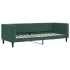 Sofá cama nido terciopelo verde oscuro 80x200
