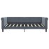 Sofá cama nido terciopelo gris oscuro 90x190