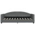 Sofá cama nido tela gris oscuro 90x190