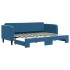 Sofá cama nido terciopelo azul 80x200