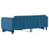 Sofá cama nido terciopelo azul 80x200
