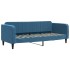 Sofá cama nido terciopelo azul 80x200