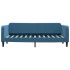 Sofá cama nido terciopelo azul 80x200